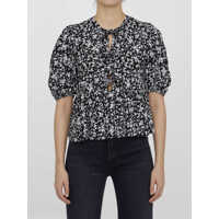 Bluze Floral Crêpe Blouse Femei