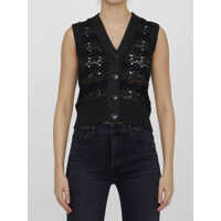 Pulovere casual Crochet Vest Femei