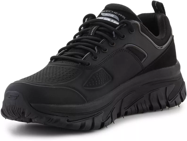 Pantofi alergare SKECHERS Arch Fit Road Walker - Recon Black Barbati (BM 9510122) 3