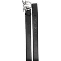 Curele Dama - Curele Pinko Love Berry Belt NERO-OLD SILVER Femei (BM 9510182) - B-mall.ro