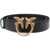 Pinko Love Berry Belt NERO-ANTIQUE GOLD