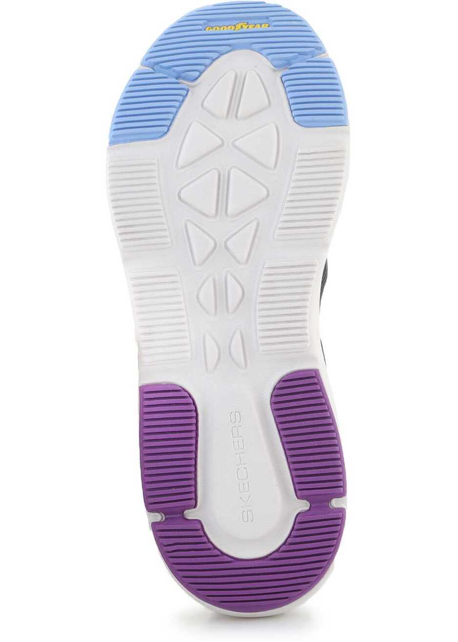 Sneakers SKECHERS Max Cushioning Delta - Sunny Road 129118 - BKBL Black/Blue Femei (BM 9510683) 2