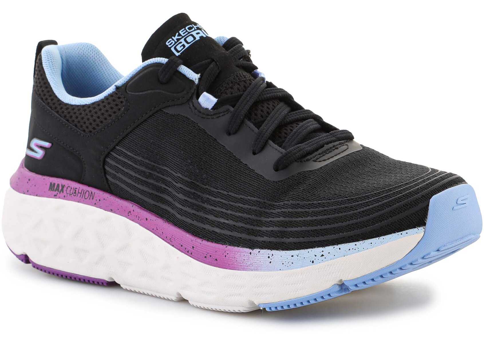 SKECHERS Max Cushioning Delta - Sunny Road 129118 - BKBL Black/Blue