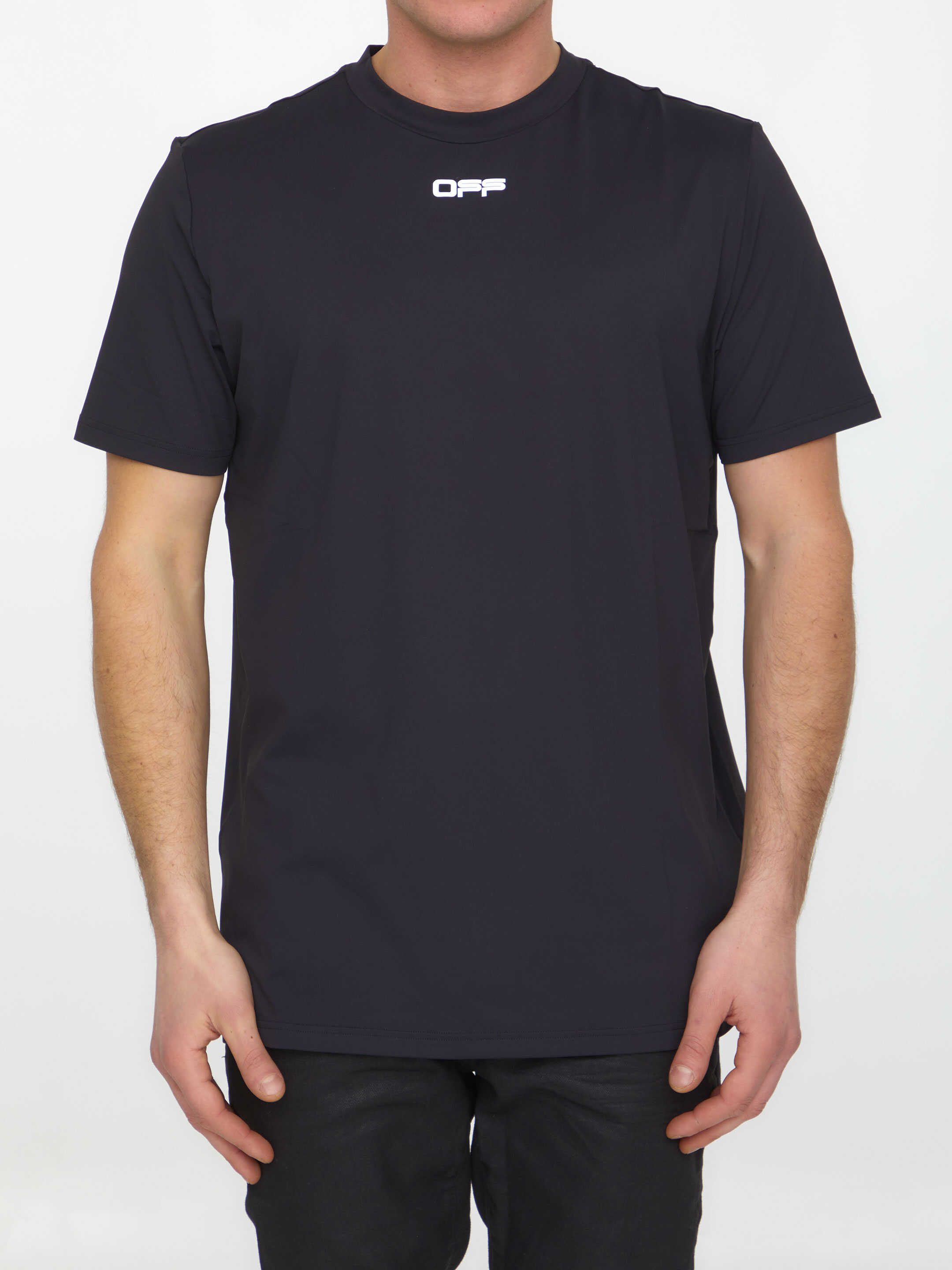 Off-White Arrow Outline Sport T-Shirt Black/white