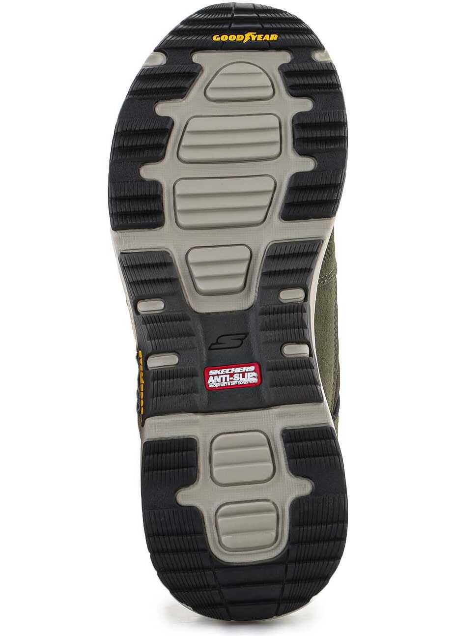 Incaltaminte trekking SKECHERS Go Walk Outdoor - Massif Olive/Brown N/A Barbati (BM 9512243) 3
