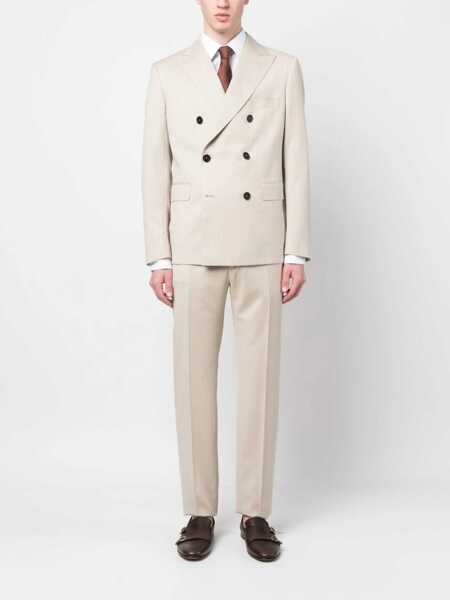 Costume Tonello Sand-Colored Wool Two-Piece Suit BEIGE Barbati (BM 9512300) 2