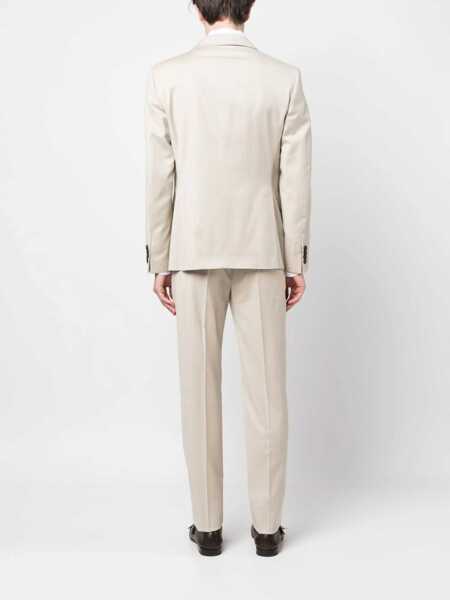 Costume Tonello Sand-Colored Wool Two-Piece Suit BEIGE Barbati (BM 9512300) 4