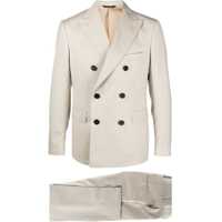 Costume Sand-Colored Wool Two-Piece Suit Barbati