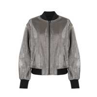 Bomber jacket Iridescent Bomber Jacket Femei