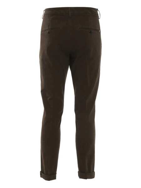 Pantaloni casual Dondup Dondup trousers UP517.FS0236U 637 Brown Blue Barbati (BM 9513179) 2