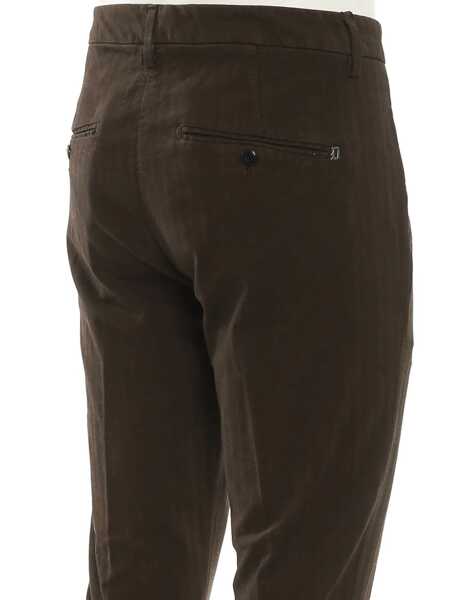 Pantaloni casual Dondup Dondup trousers UP517.FS0236U 637 Brown Brown Barbati (BM 9513179) 3