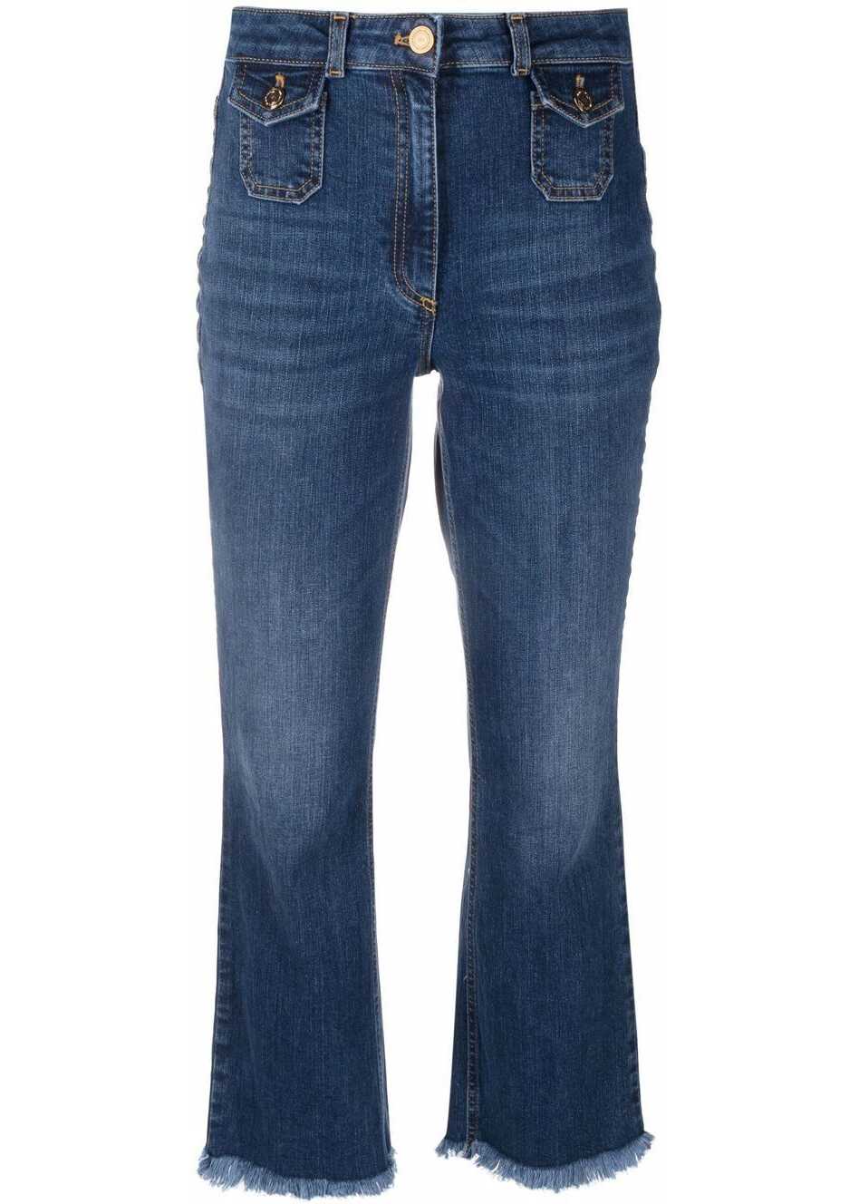 Elisabetta Franchi Cotton Jeans BLUE