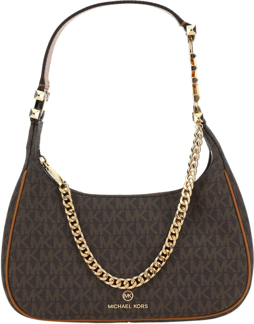 Michael Kors Piper Shoulder Bag BRN/ACORN