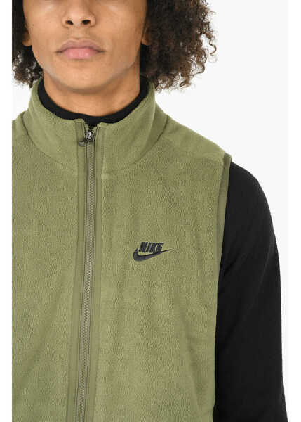 Jachete Nike Fleeced Sleeveless Jacket With Perforated Inner Green Barbati (BM 9514733) 3