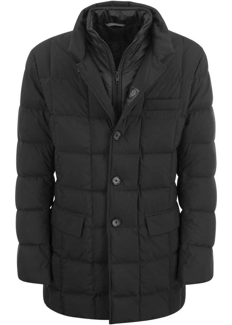 Fay Polyester Outerwear Jacket BLACK