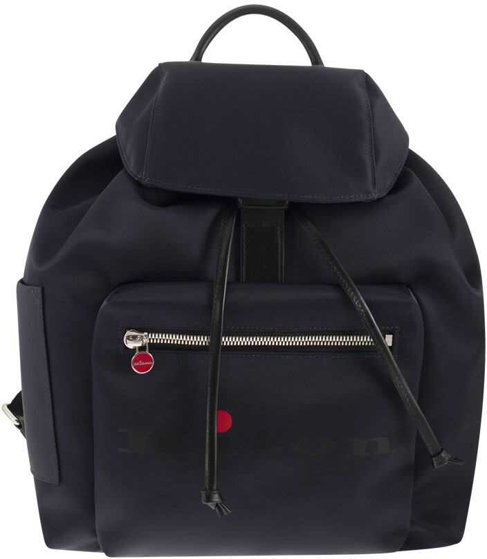 KITON Polyamide Backpack BLUE