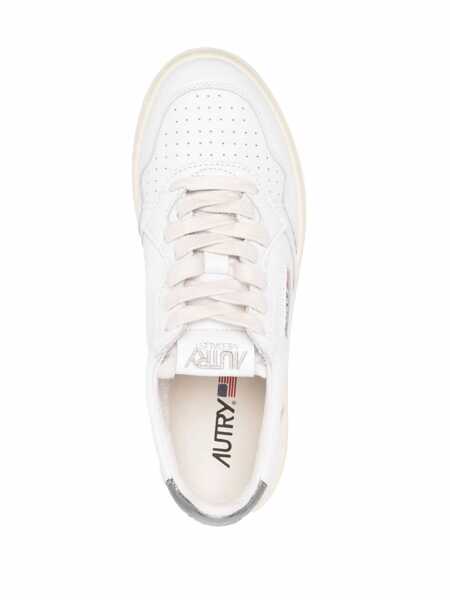 Sneakers AUTRY Autry Medalist Low sneakers in the WHT SILVER variant, product code AULWLL05 Wht Silver Femei (BM 9517412) 4