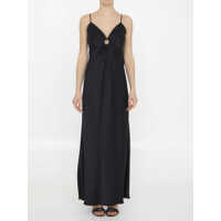 Rochii elegante Satin Dress Femei