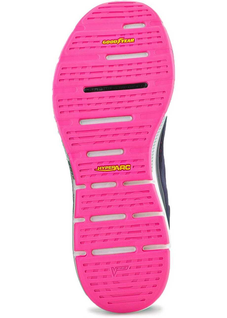 Sneakers SKECHERS GO WALK Workout Walker - Outpace 124933 - NVHP Navy/Pink Femei (BM 9517904) 2