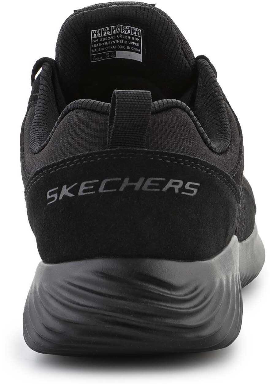 Sneakers SKECHERS BOUNDER - RIVATO 232283 - BBK Black Barbati (BM 9517913) 5