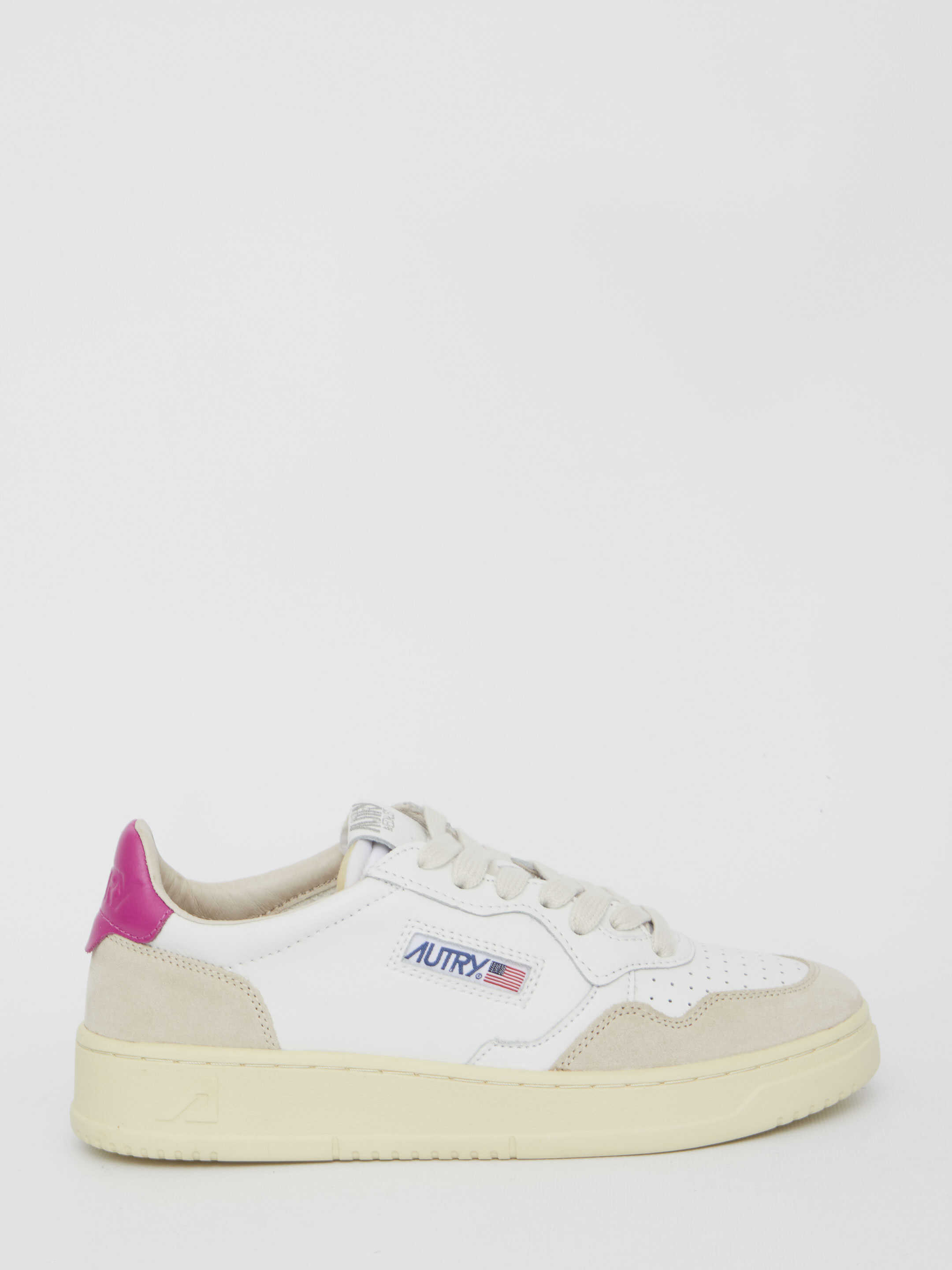 AUTRY Medalist Suede Sneakers White