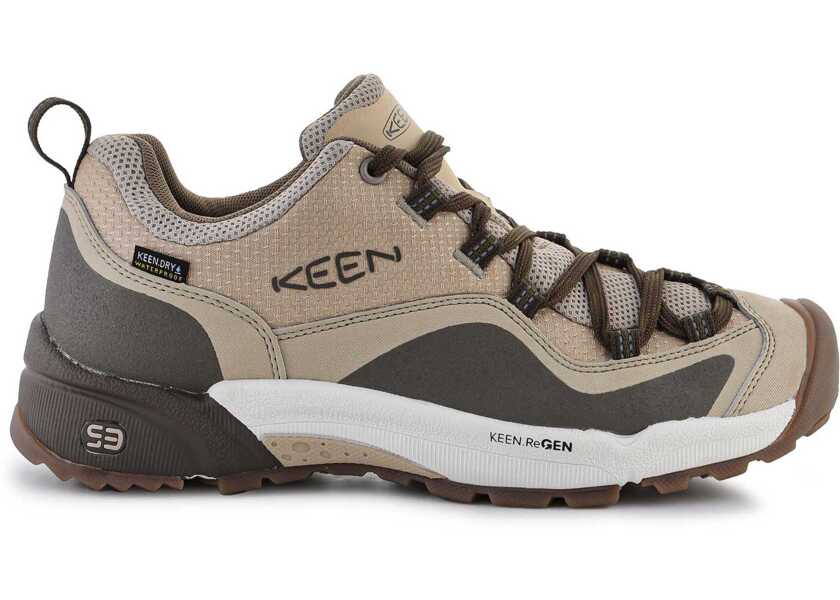 Pantofi alergare Keen Wasatch Crest WP 1026196 Beige/Khaki Femei (BM 9517988) 7