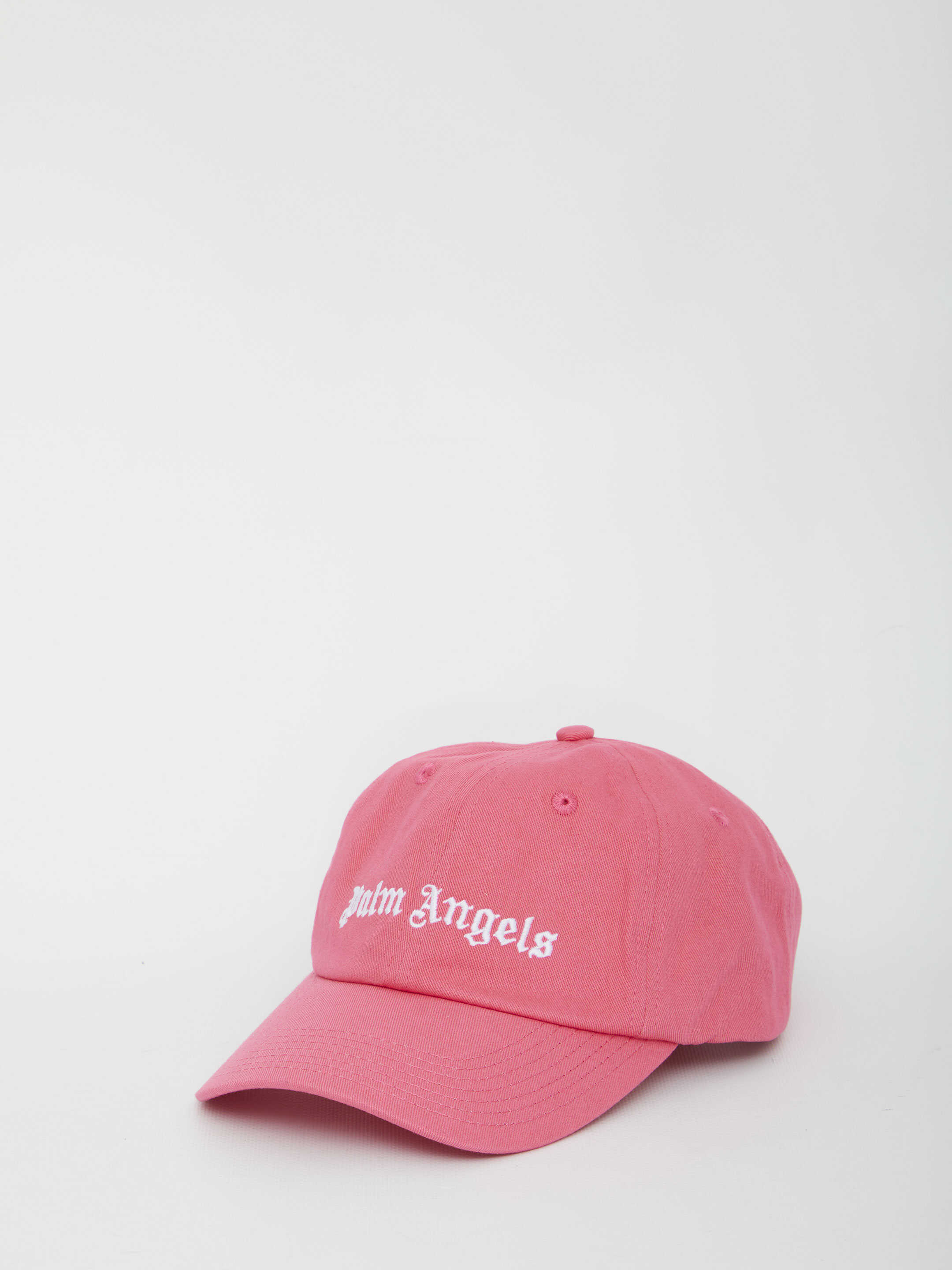 Palm Angels Cotton Cap With Logo PINK