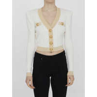 Cardigane Cropped Knit Cardigan Femei