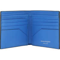Portofele Alexander McQueen pentru Barbati - Portofele Alexander McQueen Wallet BLACK Barbati (BM 9518048) - B-mall.ro