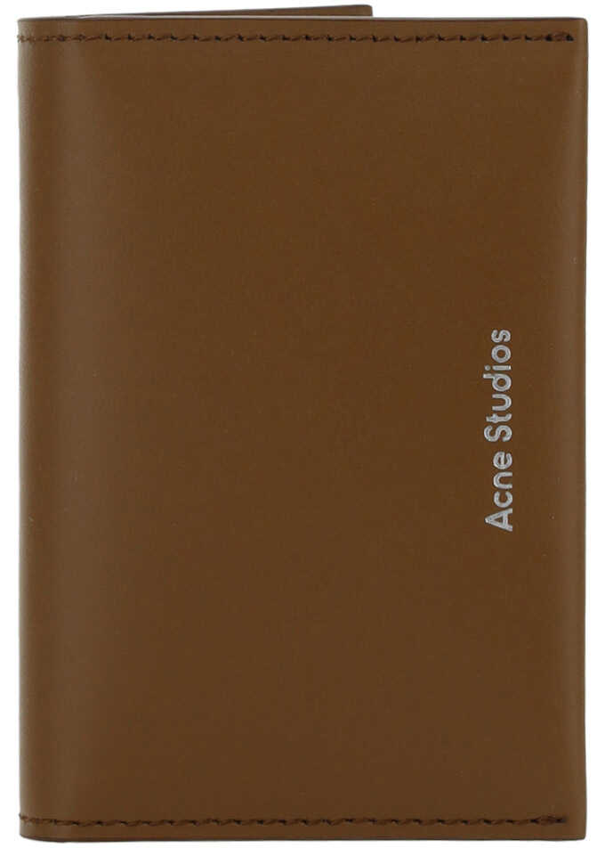 Acne Studios Card Holder CAMEL BROWN