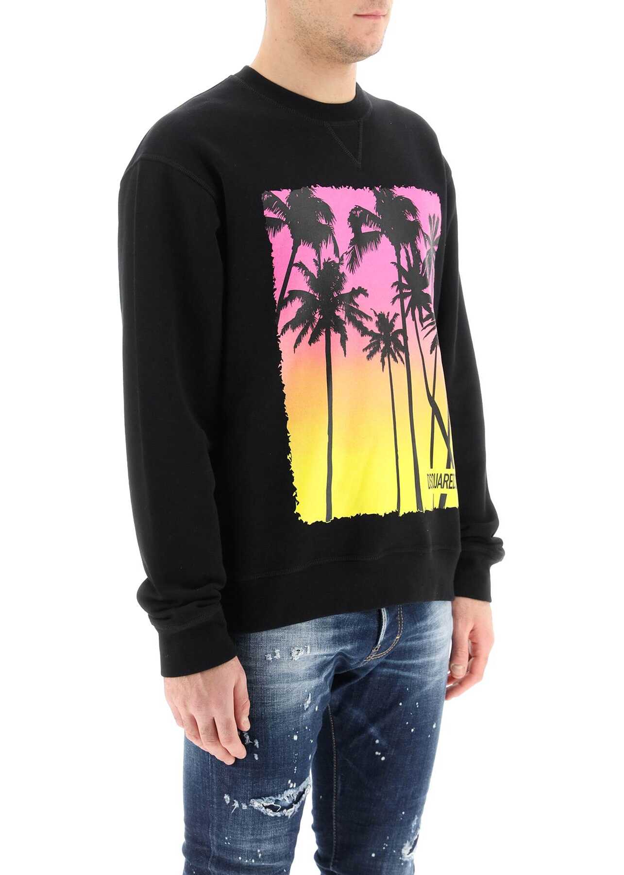 DSQUARED2 Sunrise Sweatshirt BLACK