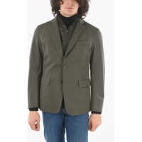 Sacouri CORNELIANI Id Collection Padded Blazer With Chest Piece And Flap Pocket
