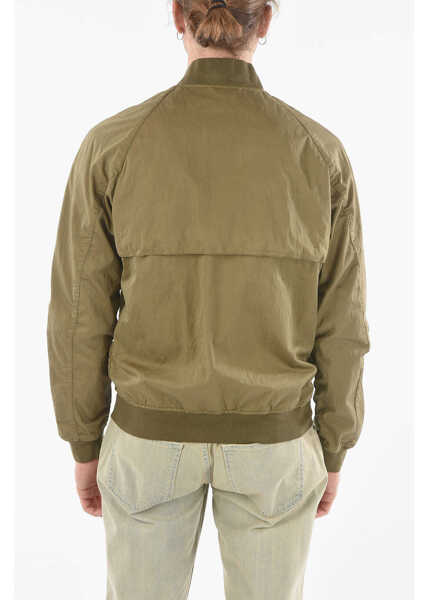 Bomber jacket CORNELIANI Cc Collection Solid Color Waterproof Bomber Green Barbati (BM 9520055) 2