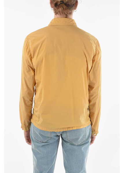 Jachete CORNELIANI Cc Collection O.wear Nylon Jacket With Silver Buttons Yellow Barbati (BM 9520118) 2