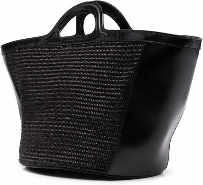 Genti de umar Marni Tropicalia Bucket Bag BLACK Femei (BM 9520256) 3