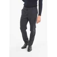 Pantaloni eleganti District Check Patterned Virgin Wool Academy Pants Barbati