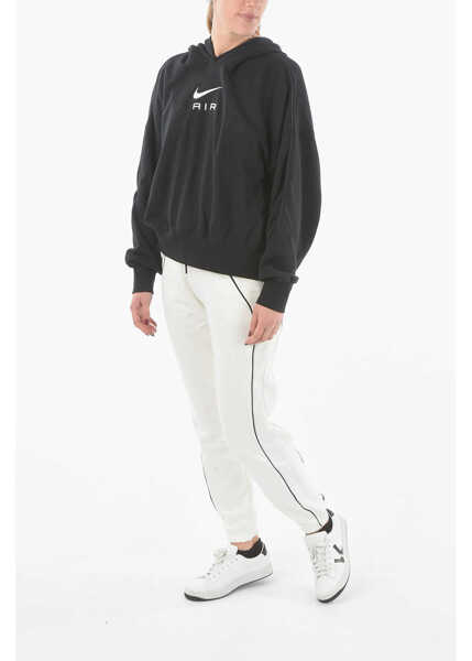 Hanorace Nike Air Oversized Fit Hoodie Black Femei (BM 9520853) 4