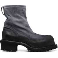 Ghete Leather Ankle Boots Barbati