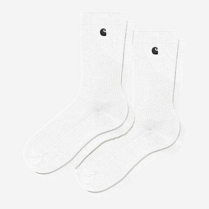 CARHARTT WIP Socks Madison Pack Socks I030923 WHITE / BLACK WHITE