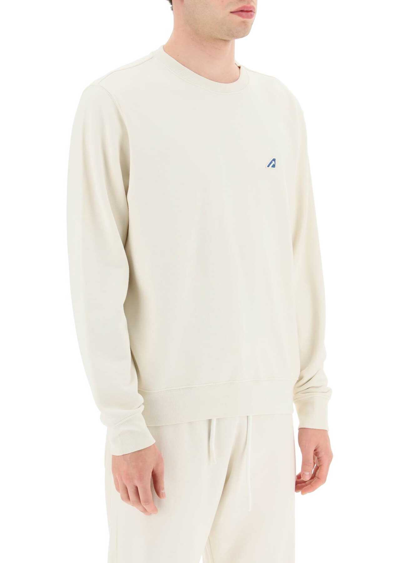 AUTRY Tennis Academy Sweatshirt WHITE