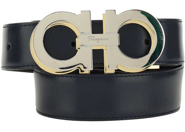 Salvatore Ferragamo Reversible Belt BLUE MARINE