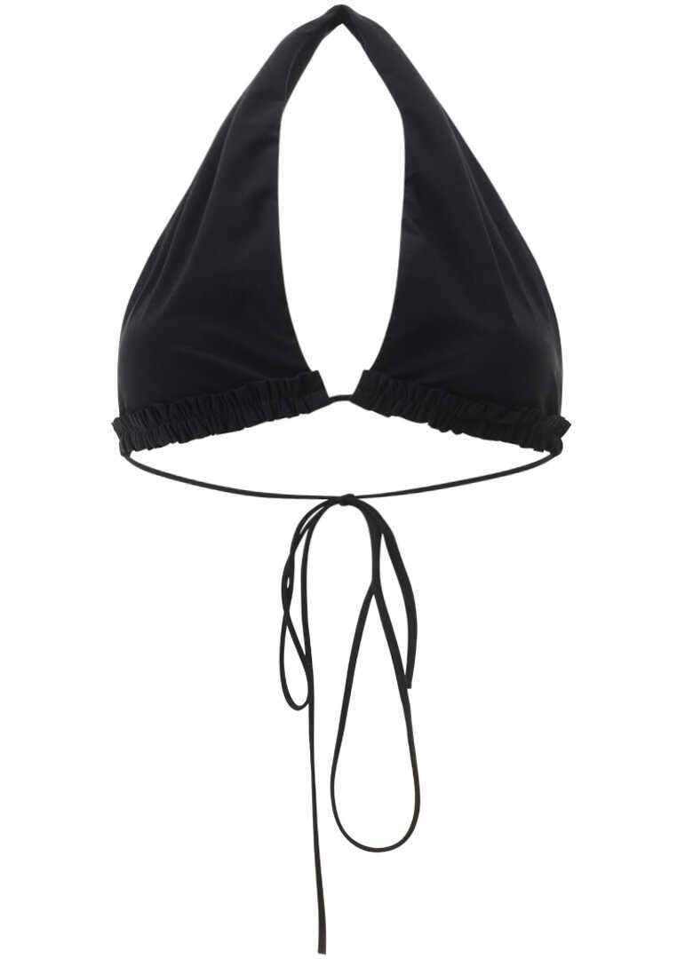 Magda Butrym Top Swimsuit BLACK