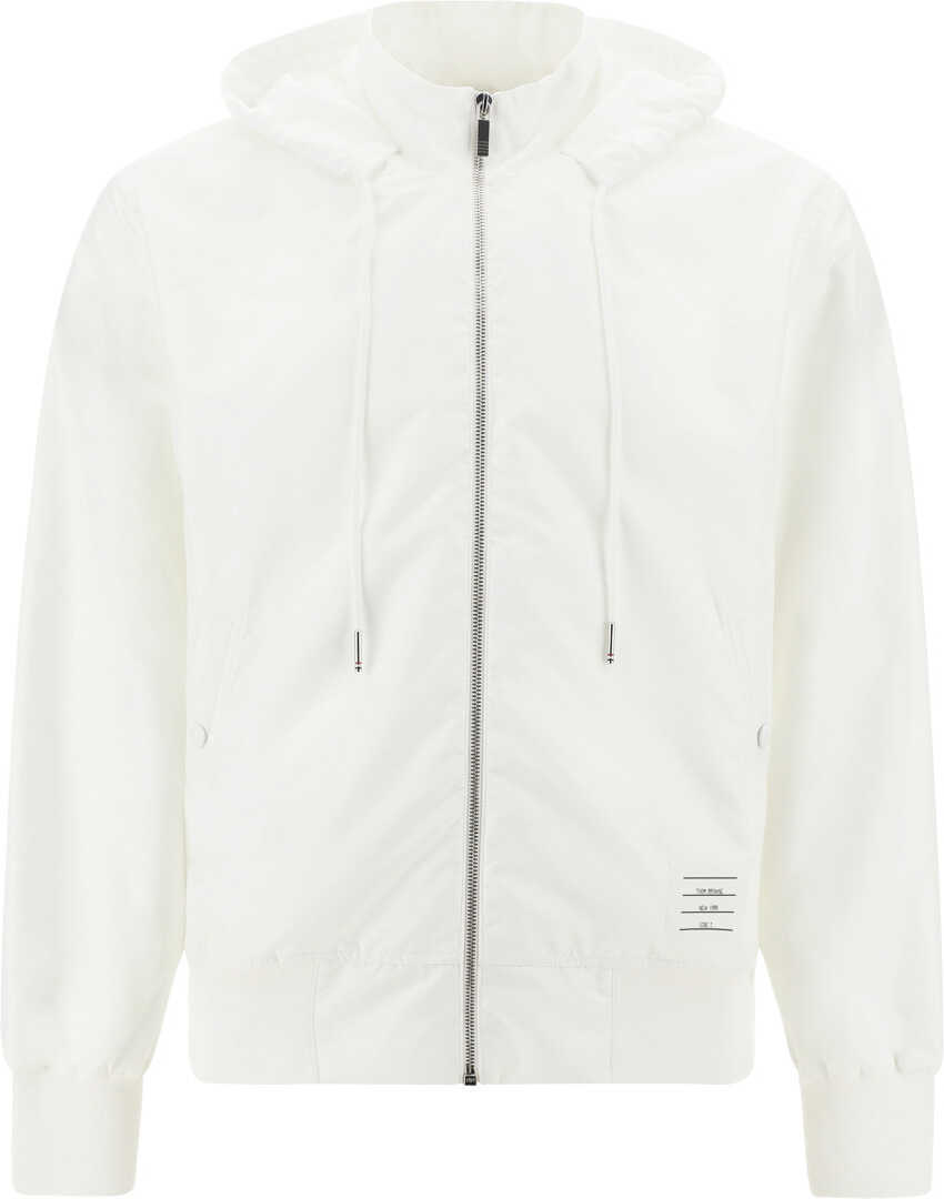 Thom Browne Windproof Jacket WHITE
