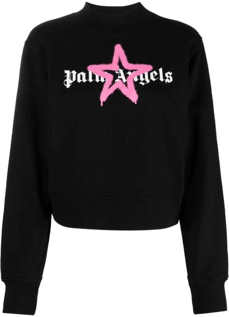 Palm Angels Other Materials Sweatshirt BLACK