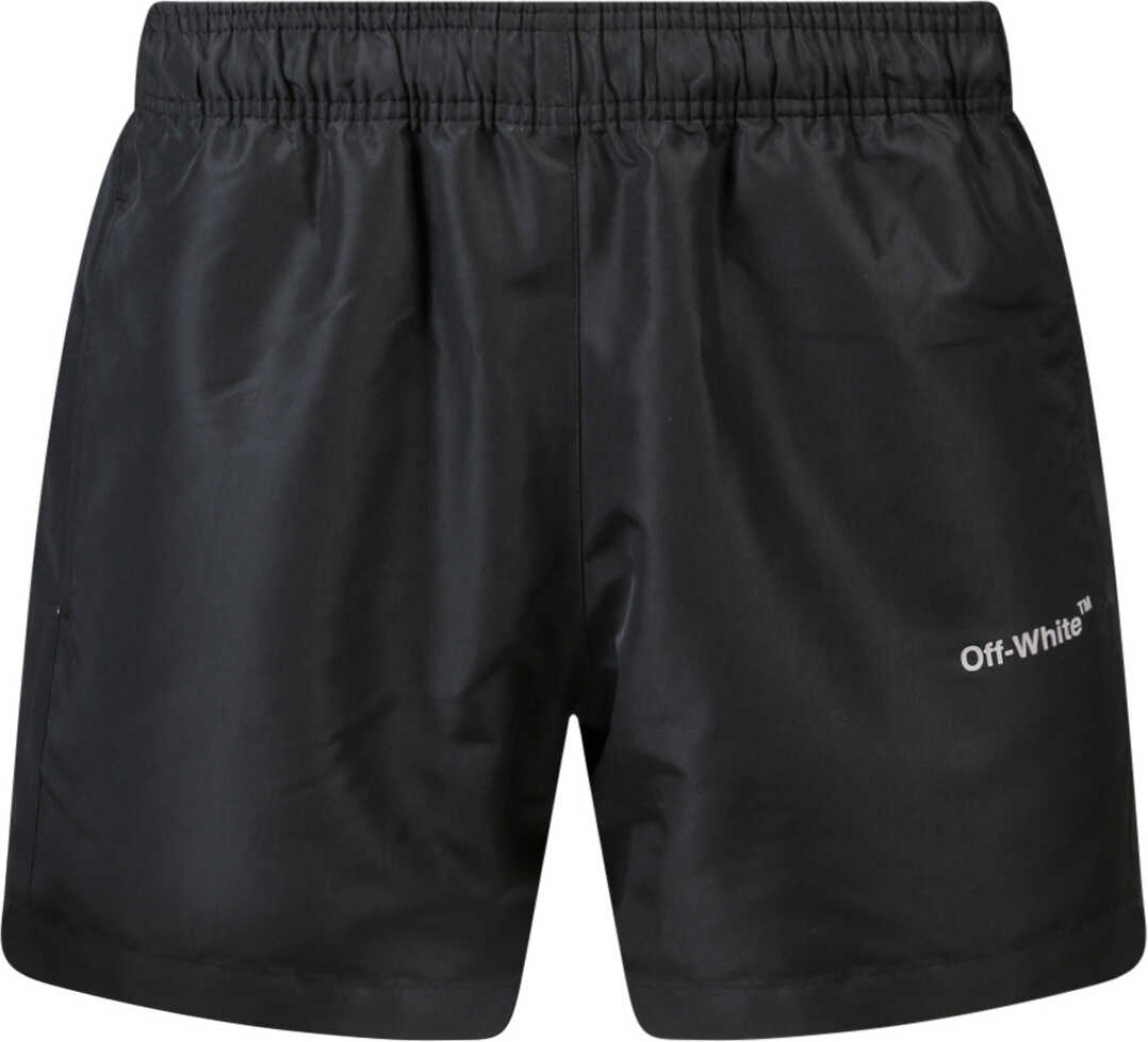 Off-White Swim Trunks Black