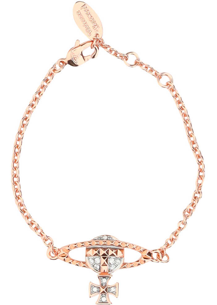 Vivienne Westwood Mayfair Bracelet PINK GOLD/RHODIUM CRYSTAL image0