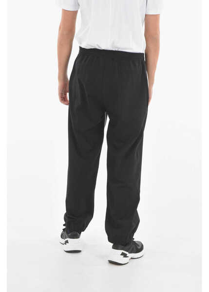 Pantaloni de trening Neil Barrett James Harden Baggy Joggers With Bolt Star Print Black Barbati (BM 9530432) 2