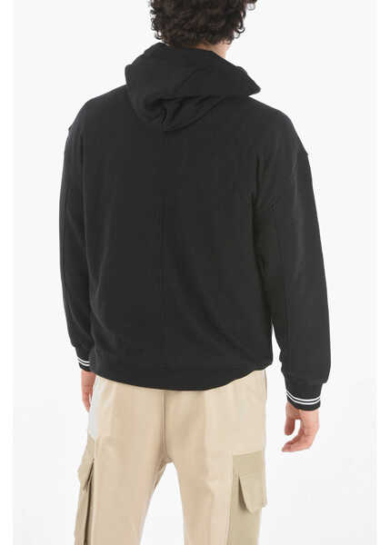 Hanorace Neil Barrett James Harden X Neil Barrett Easy Fit Hooded Sweatshirt With Black Barbati (BM 9530435) 2