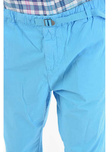 Pantaloni casual Woolrich Popeline Cotton Comfort Fit Papery Pants Light Blue Barbati (BM 9530702) 3