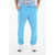 Woolrich Popeline Cotton Comfort Fit Papery Pants Light Blue